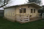 Log Cabin 35mm Lilly 5m x 4m log cabin