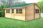 Log Cabin Wimbledon - 6x4 Log Cabin