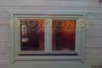 Log Cabin 1365 x 980mm Dwelling (ISO) quality double glazed double windows