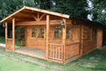 Log Cabin Surrey 5m x 6.8m Log Cabin