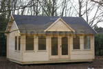 Log Cabin Aspen Clockhouse 70mm 5.5 x 4m