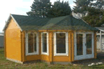 Log Cabin Middlesex - 6x4.9m Log Cabin