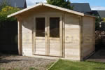 Log Cabin Zoe 28mm 2.5 x 2.0m