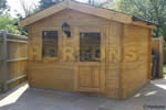 Log Cabin Mildred - 3x3 Log Cabin