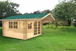 Log Cabin 3m x 4m Log Cabin- Sheffield
