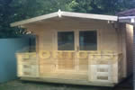 Log Cabin Andrew 45mm 3.0 x 2.5m