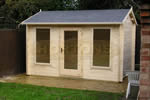 Log Cabin Bradford 3.5 x 2.5m - 45mm