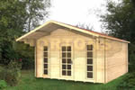 Log Cabin Oxted  4x3 m Log Cabin