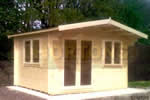 Log Cabin Henry - 4x4 m log cabins