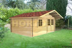 Log Cabin Seaford 35mm 4.0 x 4.0m