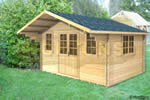 Log Cabin Thomas - 5x3m log cabin