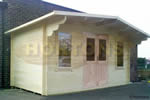 Log Cabin Huntingdon 35mm 5x3m