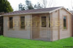Log Cabin Nottingham 28mm 5.0 x 3.0m