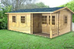 Log Cabin Stafford - 5.5m x 3.5m Log Cabin