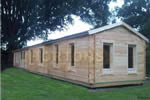 Log Cabin Buxton - 9.5x3.5 Log Cabin