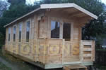 Log Cabin Horsham Twinskin 45+45mm 3.0 x 6.0m