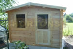 Log Cabin Haywards 28mm 3x2m cabin